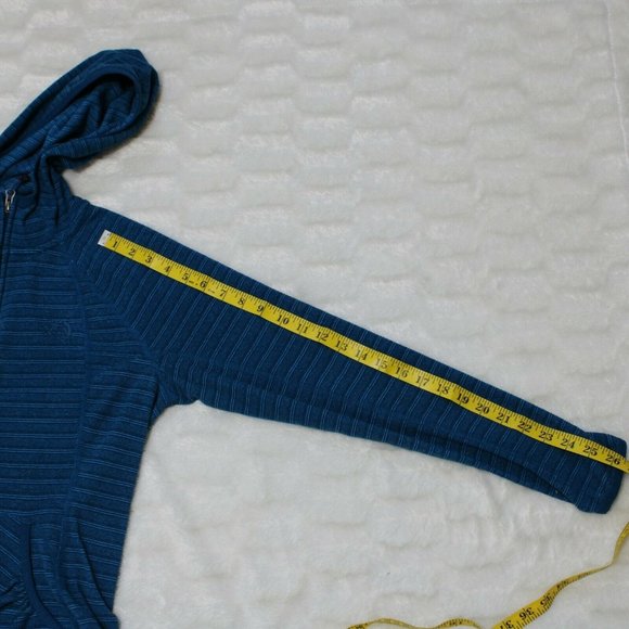 The North Face Hoodie Womens Medium Full Zip Blue - Picture 8 of 8